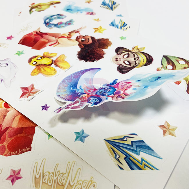 Matanda Waterproof vinyl sticker printing