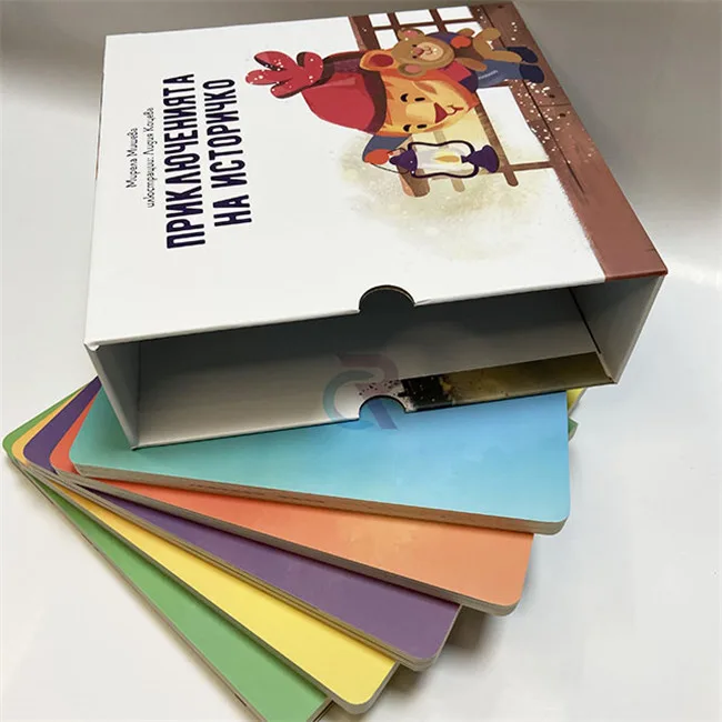 Box Set Board Book Printing na May Slipcase